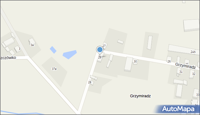 Grzymiradz, Grzymiradz, 29, mapa Grzymiradz