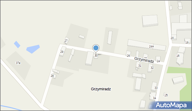 Grzymiradz, Grzymiradz, 30, mapa Grzymiradz