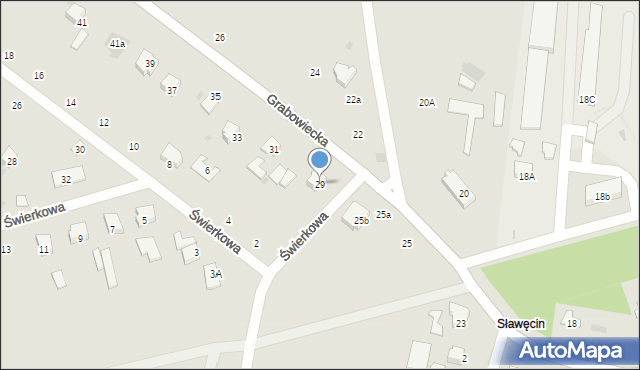 Hrubieszów, Grabowiecka, 29, mapa Hrubieszów