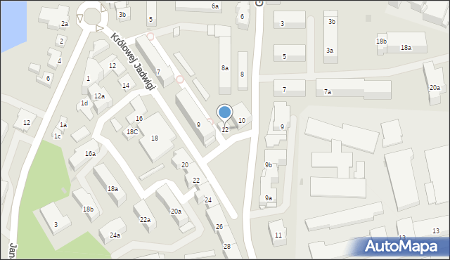 Iława, Grunwaldzka, 12, mapa Iława