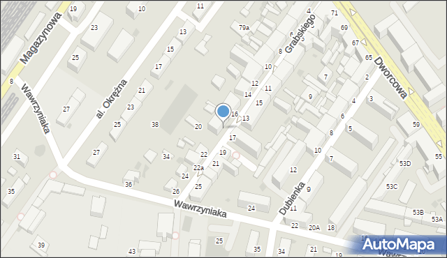 Inowrocław, Grabskiego Lucjana, 18, mapa Inowrocławia