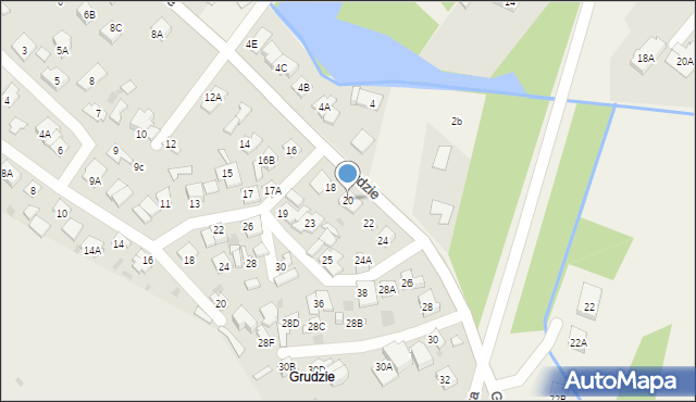 Legionowo, Grudzie, 20, mapa Legionowo