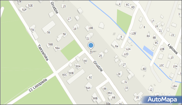 Legionowo, Grudzie, 23, mapa Legionowo