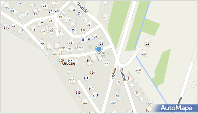 Legionowo, Grudzie, 30F, mapa Legionowo