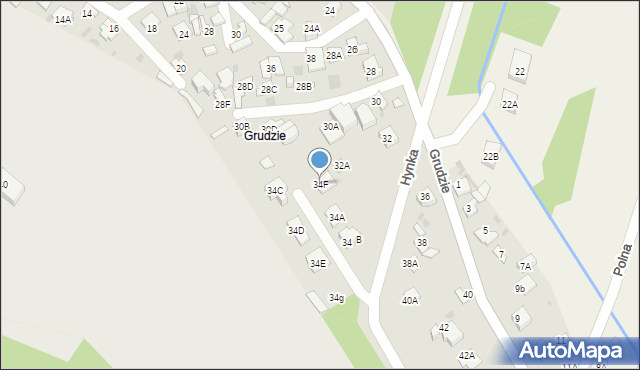 Legionowo, Grudzie, 34F, mapa Legionowo