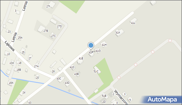 Legionowo, Grudzie, 41F, mapa Legionowo