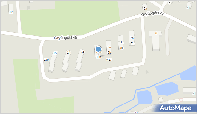 Lubomierz, Gryfiogórska, 10b, mapa Lubomierz