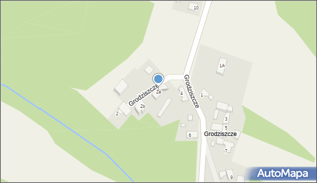 Maciejowice, Grodziszcze, 2a, mapa Maciejowice