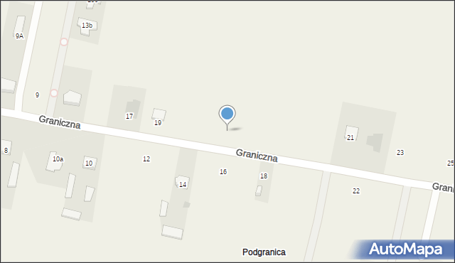 Maków, Graniczna, 17, mapa Maków