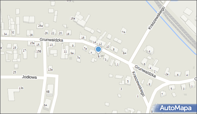 Namysłów, Grunwaldzka, 5, mapa Namysłów