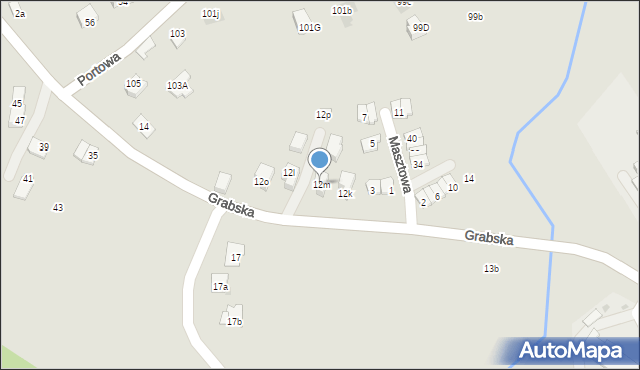 Niepołomice, Grabska, 12m, mapa Niepołomice