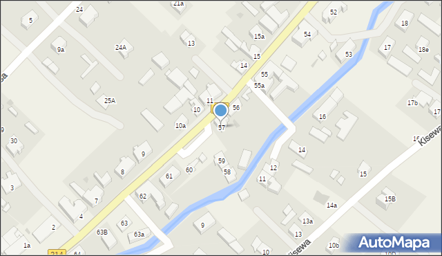 Nowa Wieś Lęborska, Grunwaldzka, 57, mapa Nowa Wieś Lęborska