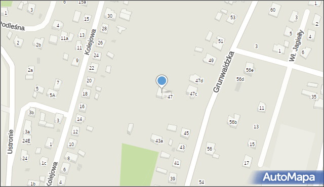 Nowe Miasto Lubawskie, Grunwaldzka, 47b, mapa Nowe Miasto Lubawskie