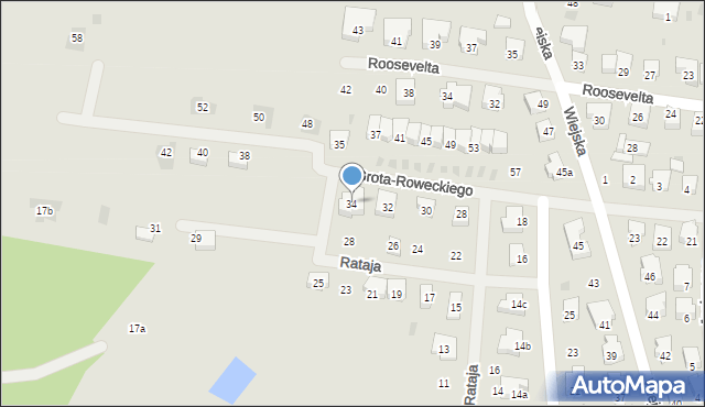 Nowogard, Grota-Roweckiego Stefana, gen., 34, mapa Nowogard