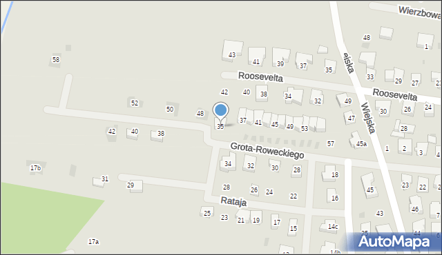 Nowogard, Grota-Roweckiego Stefana, gen., 35, mapa Nowogard