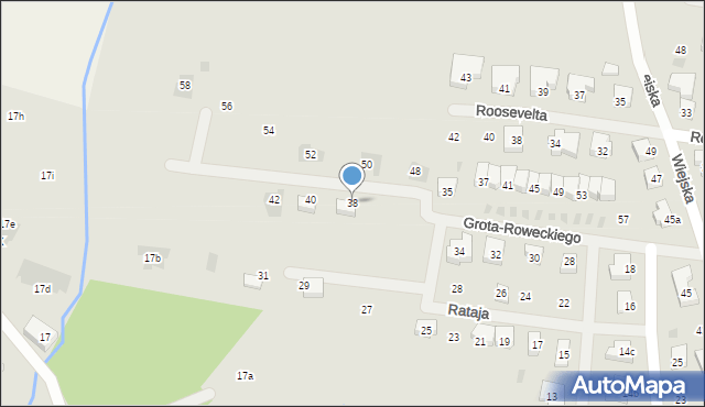 Nowogard, Grota-Roweckiego Stefana, gen., 38, mapa Nowogard