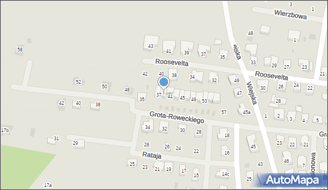 Nowogard, Grota-Roweckiego Stefana, gen., 39, mapa Nowogard