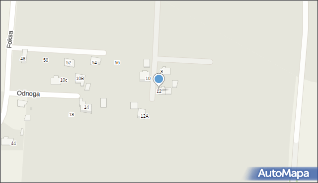 Oświęcim, Grabowiecka, 12, mapa Oświęcimia