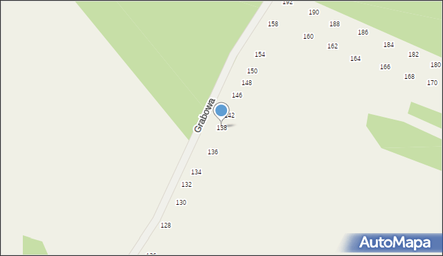 Pińczyce, Grabowa, 138, mapa Pińczyce