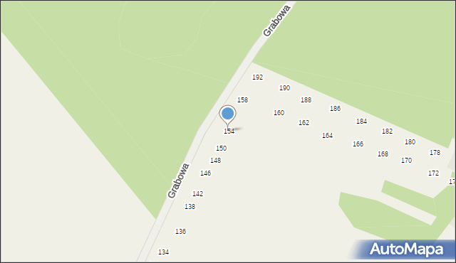 Pińczyce, Grabowa, 154, mapa Pińczyce