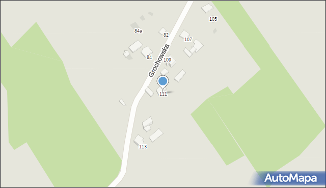 Przemyśl, Grochowska, 111, mapa Przemyśla