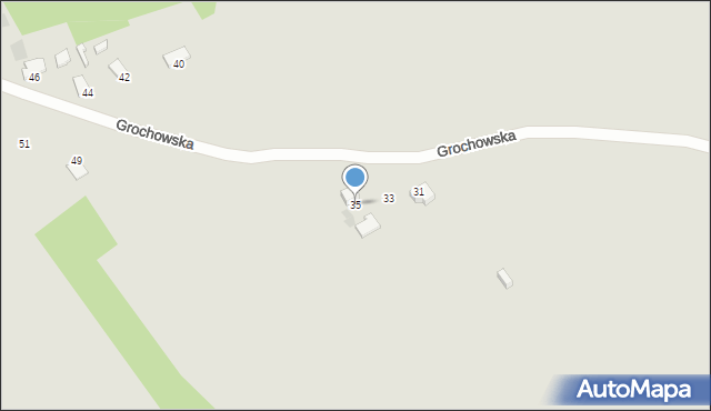 Przemyśl, Grochowska, 35, mapa Przemyśla