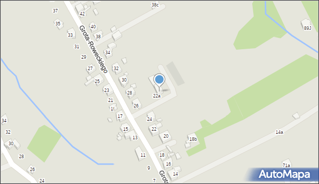 Pszów, Grota-Roweckiego Stefana, gen., 26A, mapa Pszów