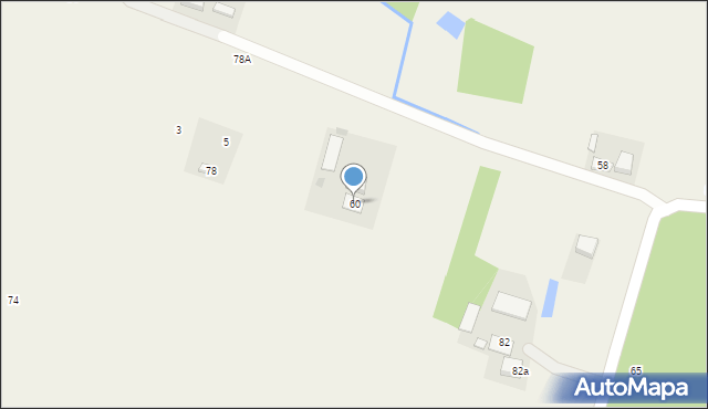Radgoszcz, Grochowiska, 60, mapa Radgoszcz