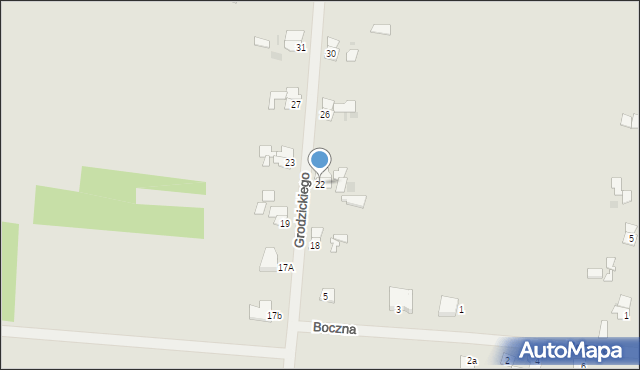 Sępopol, Grodzickiego Stefana, 22, mapa Sępopol