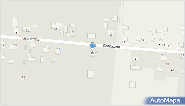 Siewierz, Graniczna, 16, mapa Siewierz