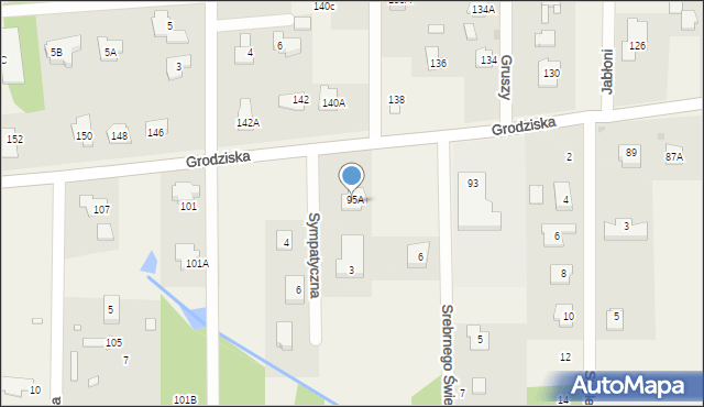 Stara Wieś, Grodziska, 97, mapa Stara Wieś