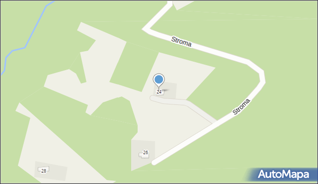 Sułkowice, Grzybowa, 24, mapa Sułkowice