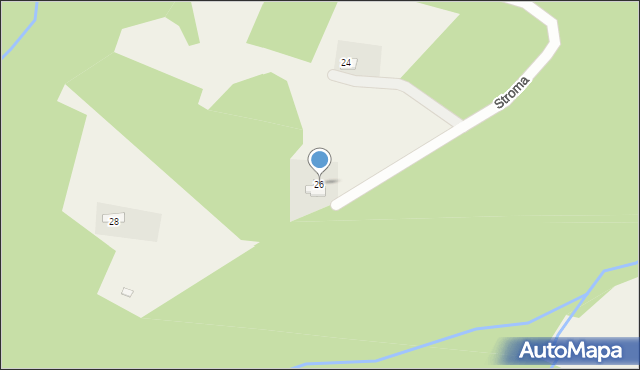 Sułkowice, Grzybowa, 26, mapa Sułkowice