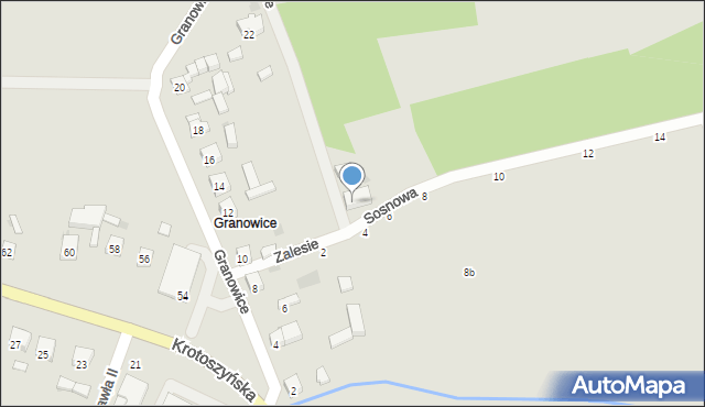 Sulmierzyce, Granowice, 26, mapa Sulmierzyce