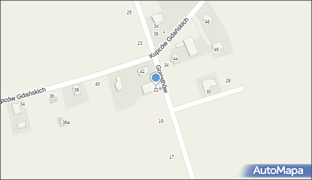 Sulmin, Gralathów, 21, mapa Sulmin