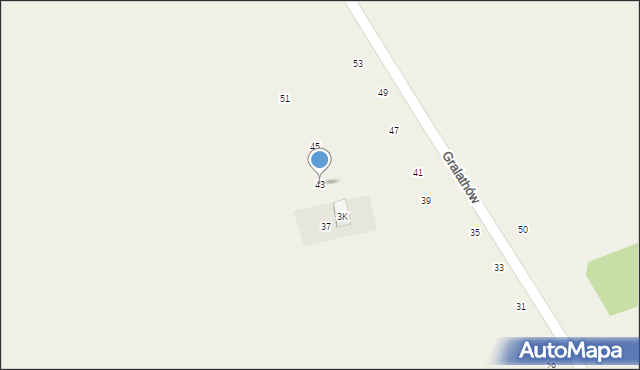 Sulmin, Gralathów, 43, mapa Sulmin