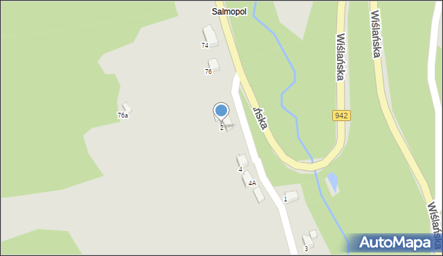 Szczyrk, Grabowa, 2, mapa Szczyrk