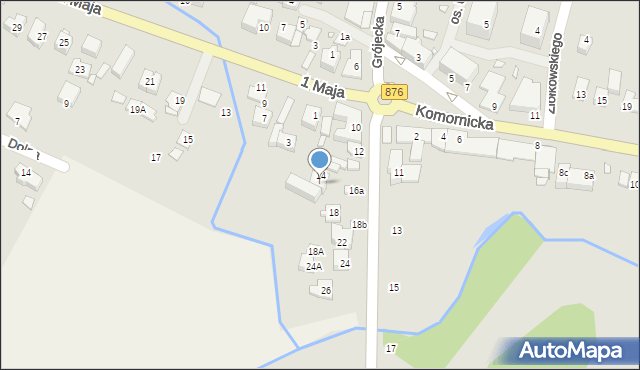 Tarczyn, Grójecka, 16, mapa Tarczyn