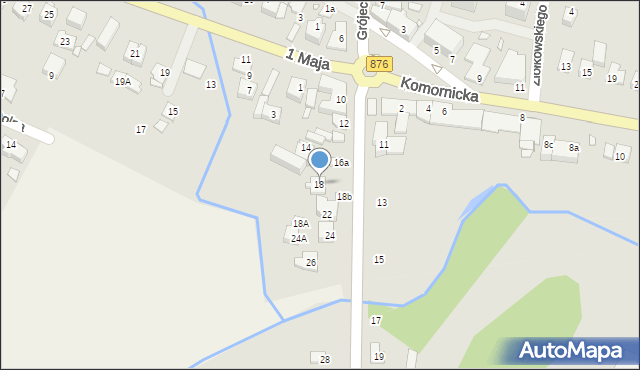 Tarczyn, Grójecka, 18, mapa Tarczyn