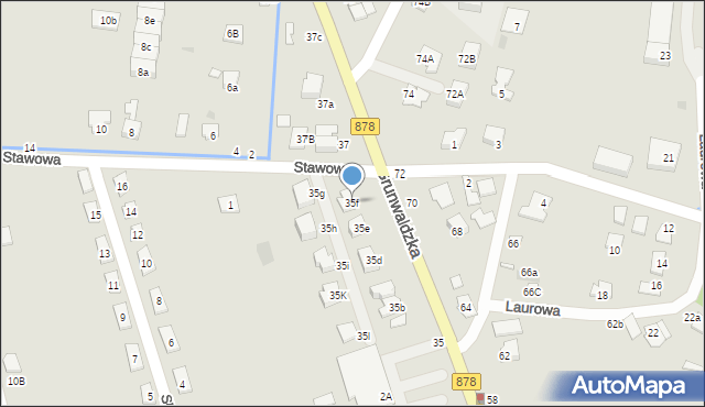 Tyczyn, Grunwaldzka, 35f, mapa Tyczyn