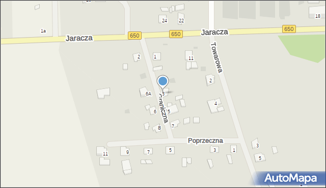 Węgorzewo, Graniczna, 3, mapa Węgorzewo