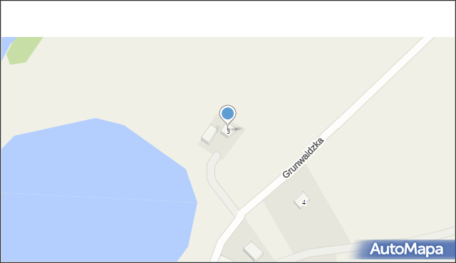 Wełtyń, Grunwaldzka, 3, mapa Wełtyń