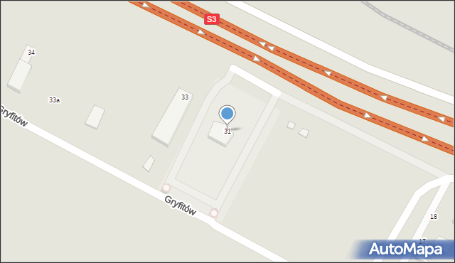 Wolin, Gryfitów, 31, mapa Wolin