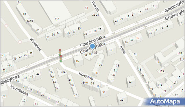 Wrocław, Grabiszyńska, 26, mapa Wrocławia