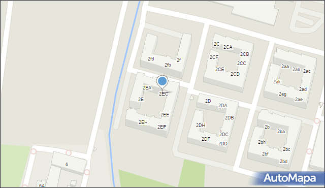 Wrocław, Graniczna, 2EC, mapa Wrocławia