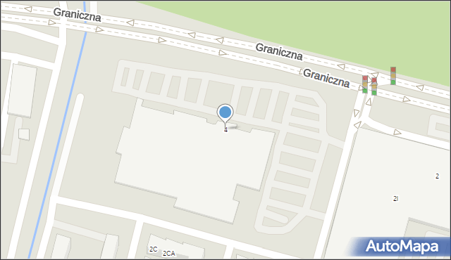 Wrocław, Graniczna, 4, mapa Wrocławia