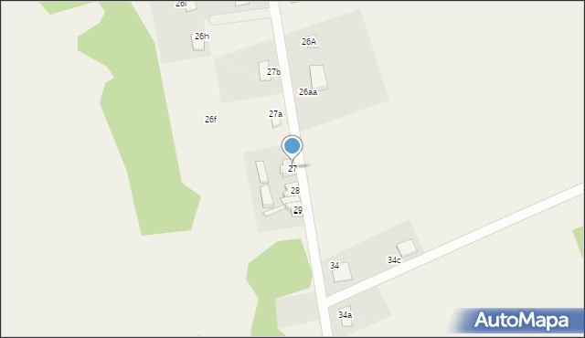 Gubinek, Gubinek, 27, mapa Gubinek