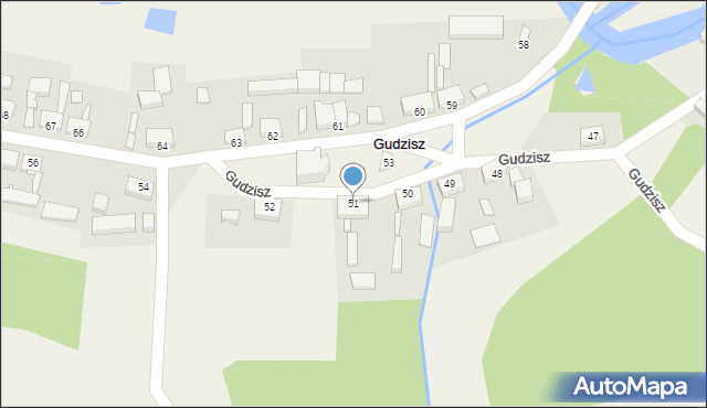 Gudzisz, Gudzisz, 51, mapa Gudzisz