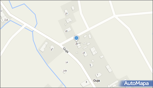 Guja, Guja, 16, mapa Guja