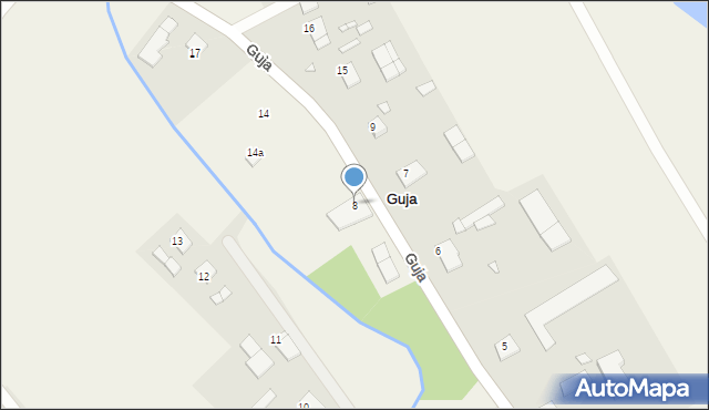 Guja, Guja, 8, mapa Guja